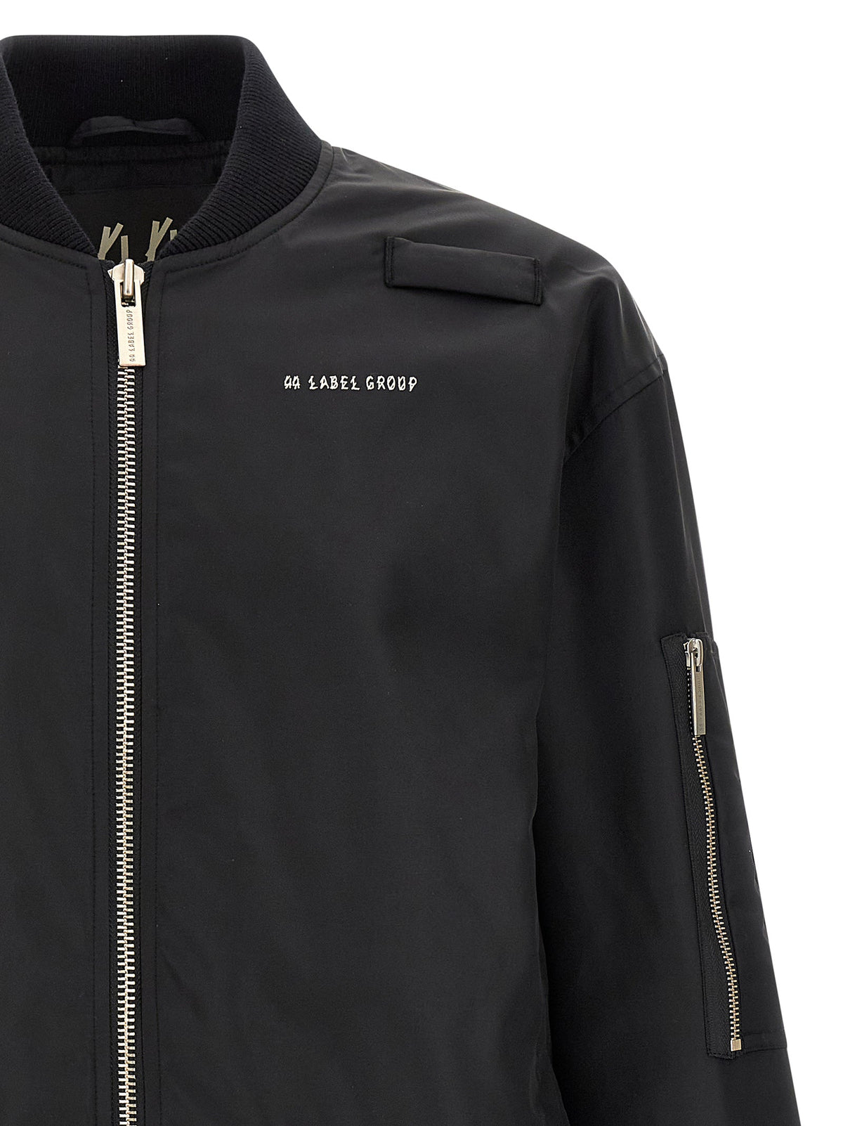 2026 New Arrival 44 Label Group Black Polyamide Bomber