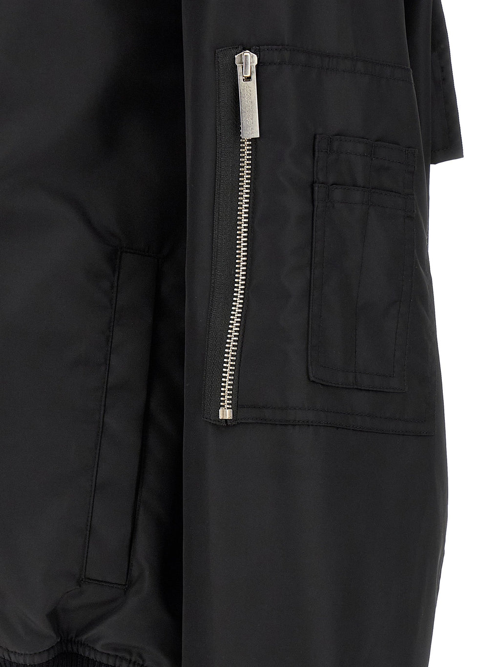 2026 New Arrival 44 Label Group Black Polyamide Bomber