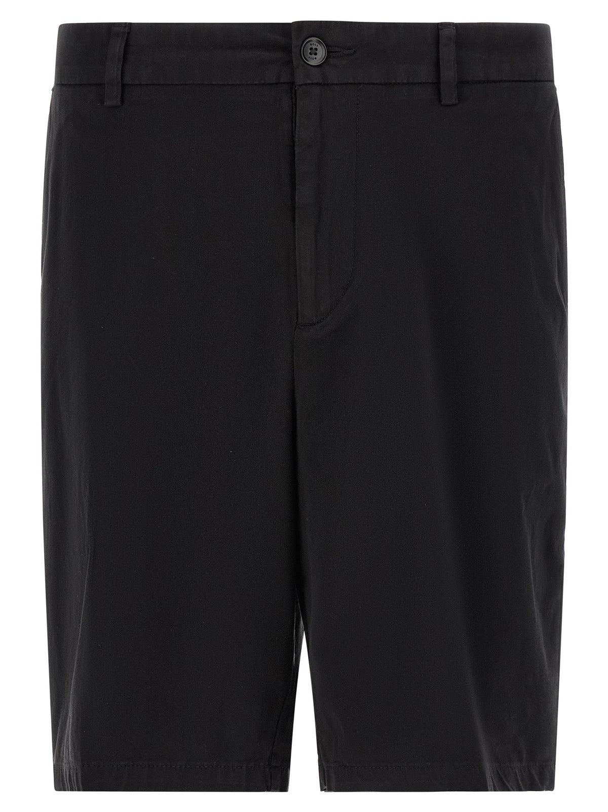 2026 New Arrival Hugo Boss Black Cotton Bermuda Shorts