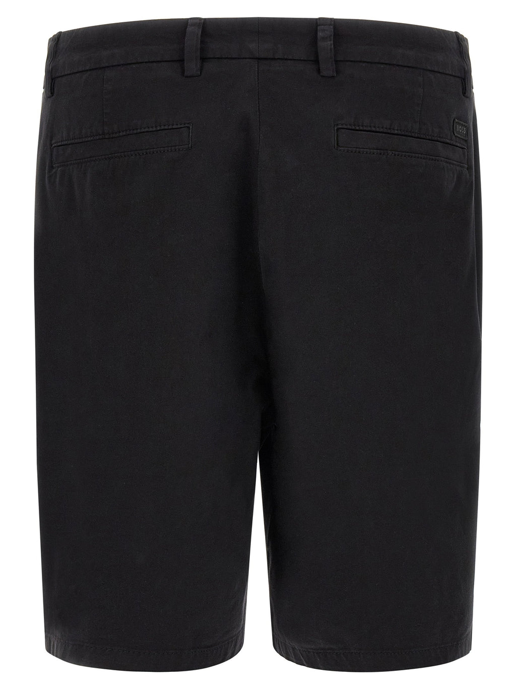 2026 New Arrival Hugo Boss Black Cotton Bermuda Shorts