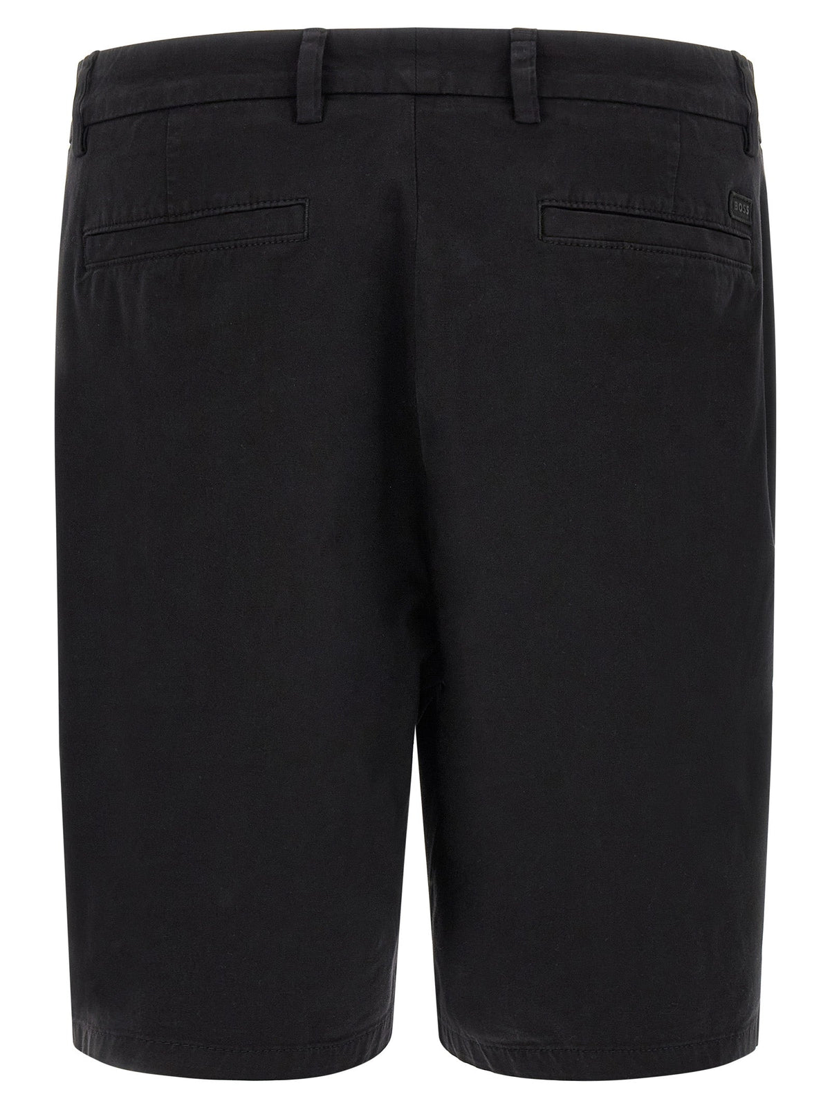 2026 New Arrival Hugo Boss Black Cotton Bermuda Shorts