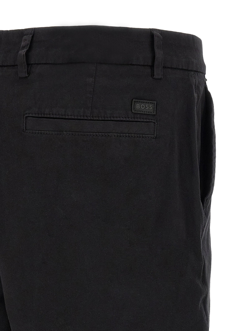 2026 New Arrival Hugo Boss Black Cotton Bermuda Shorts