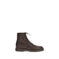 2026 New Arrival Brunello Cucinelli Brown Calf Leather Bos Taurus Lace-Up Boots