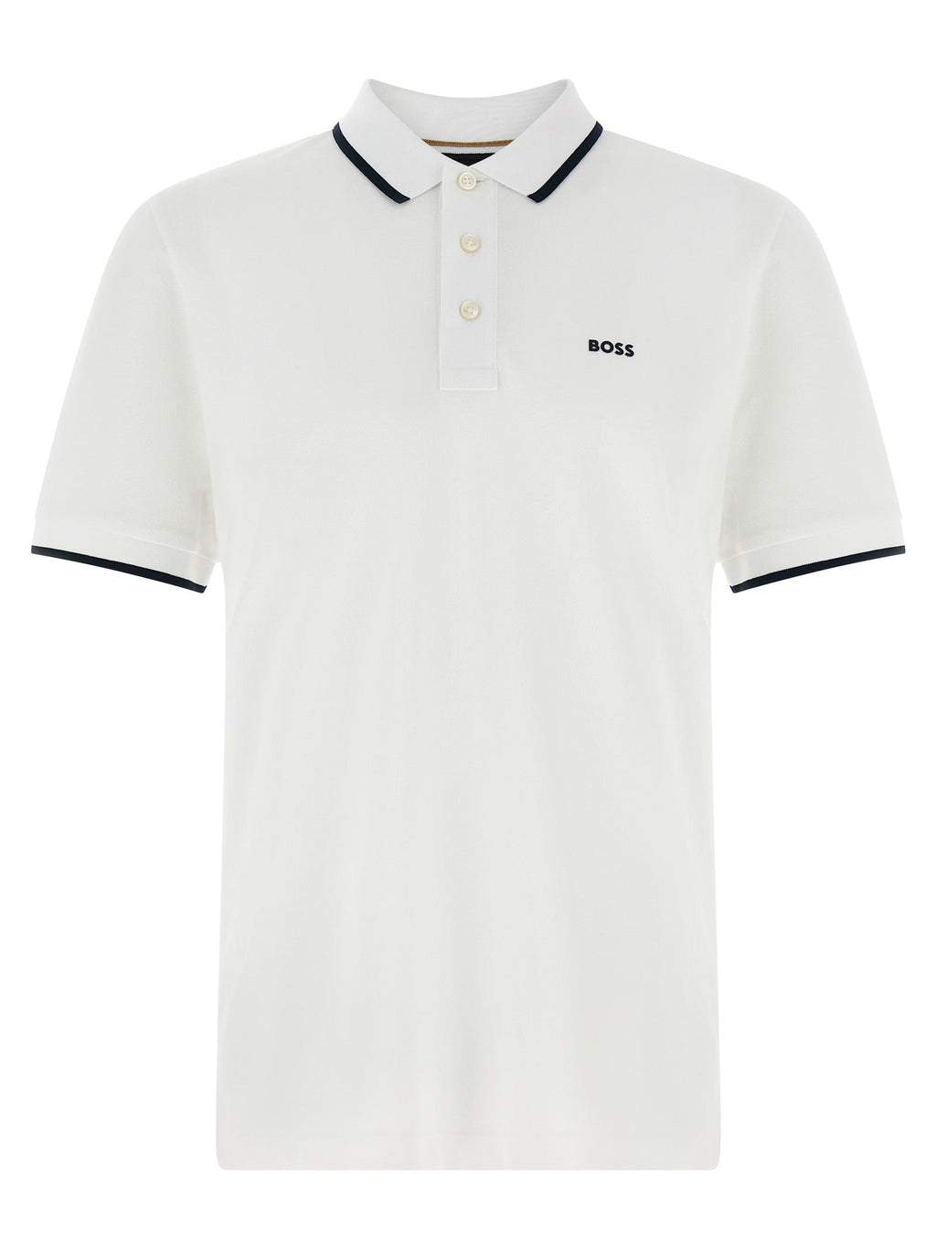 2026 New Arrival Hugo Boss White Cotton Polo Shirt