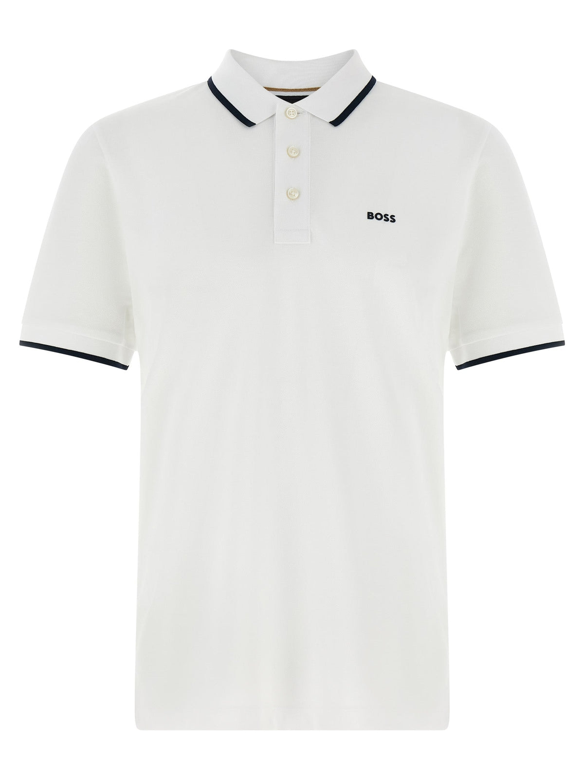 2026 New Arrival Hugo Boss White Cotton Polo Shirt
