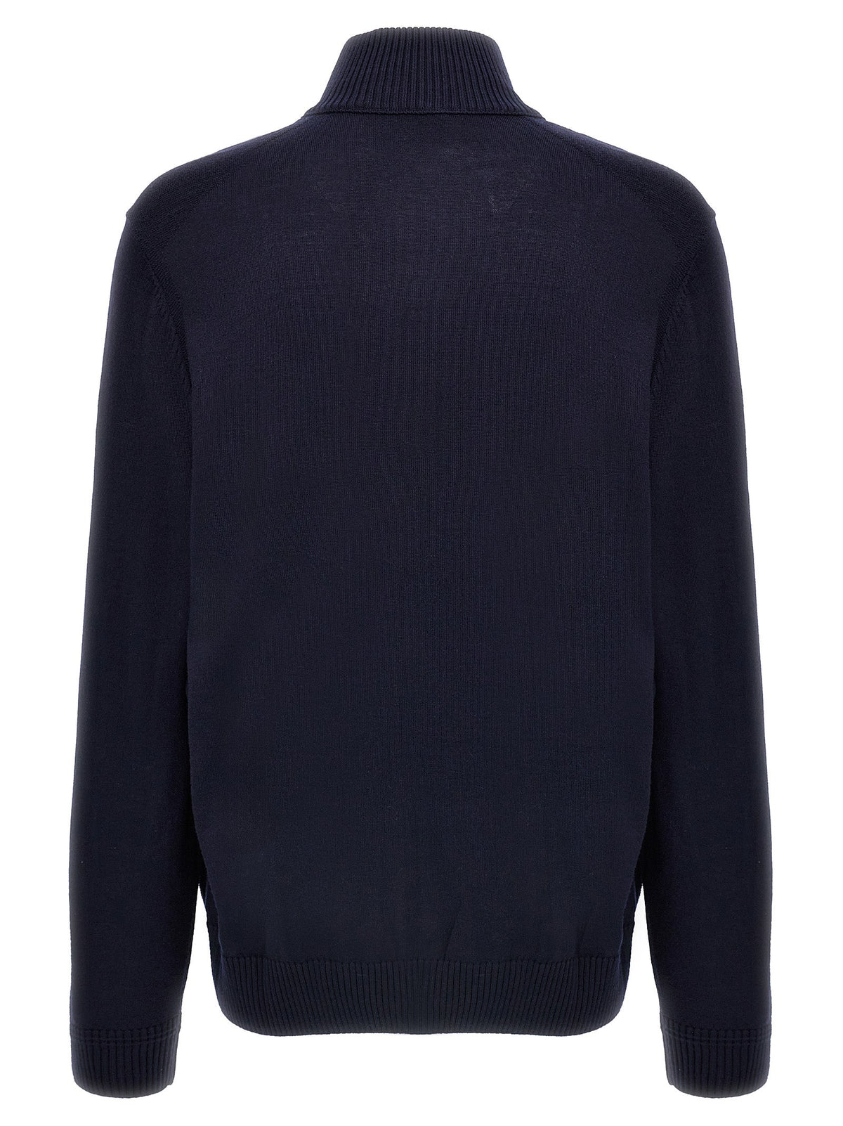 2026 New Arrival Hugo Boss Blue Wool Cardigan