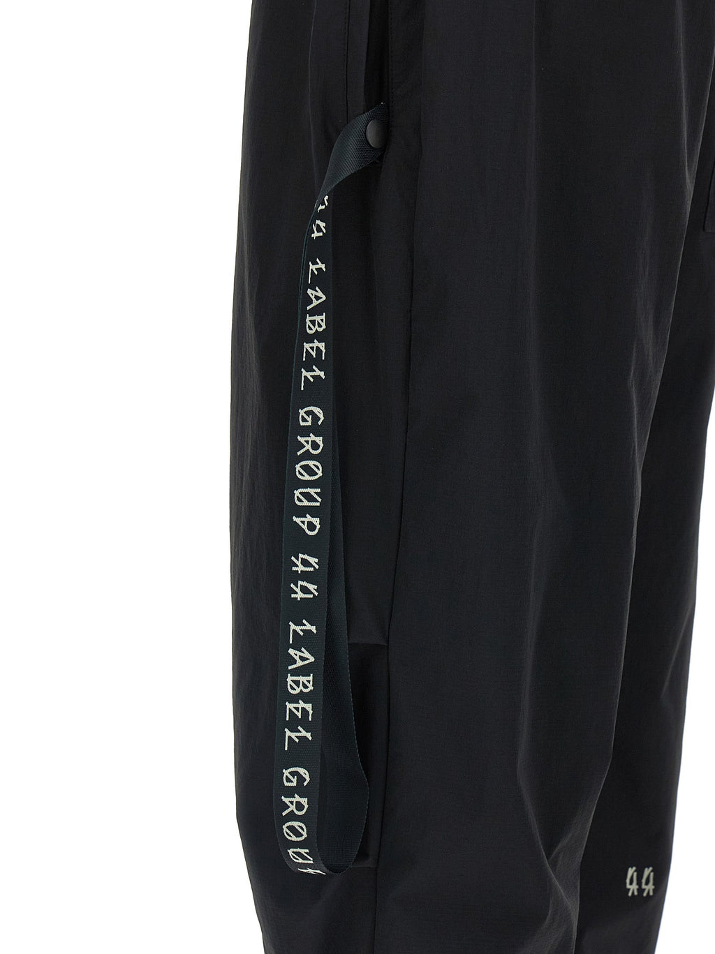 2026 New Arrival 44 Label Group Black Polyamide Athletic Pants