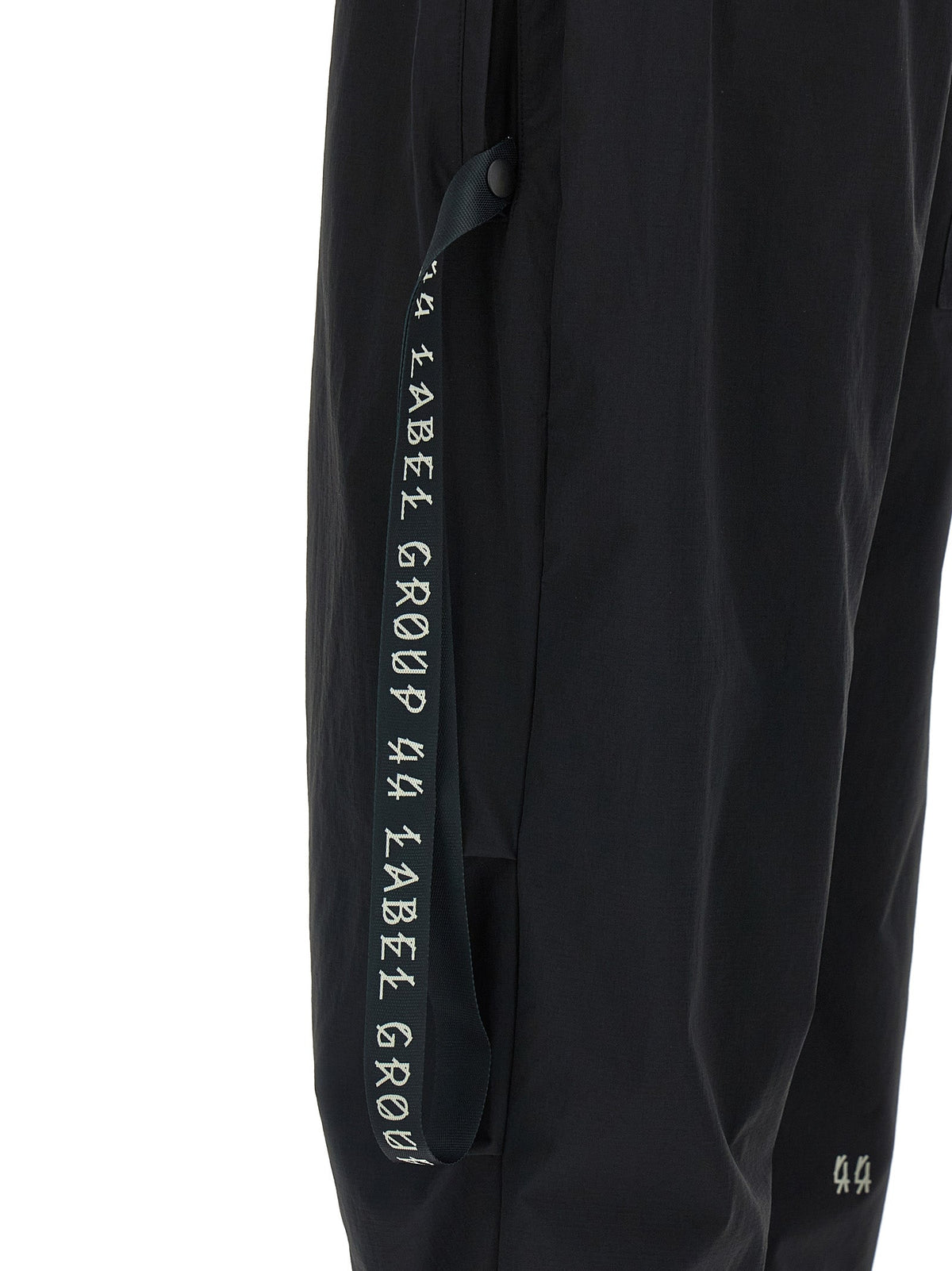 2026 New Arrival 44 Label Group Black Polyamide Athletic Pants