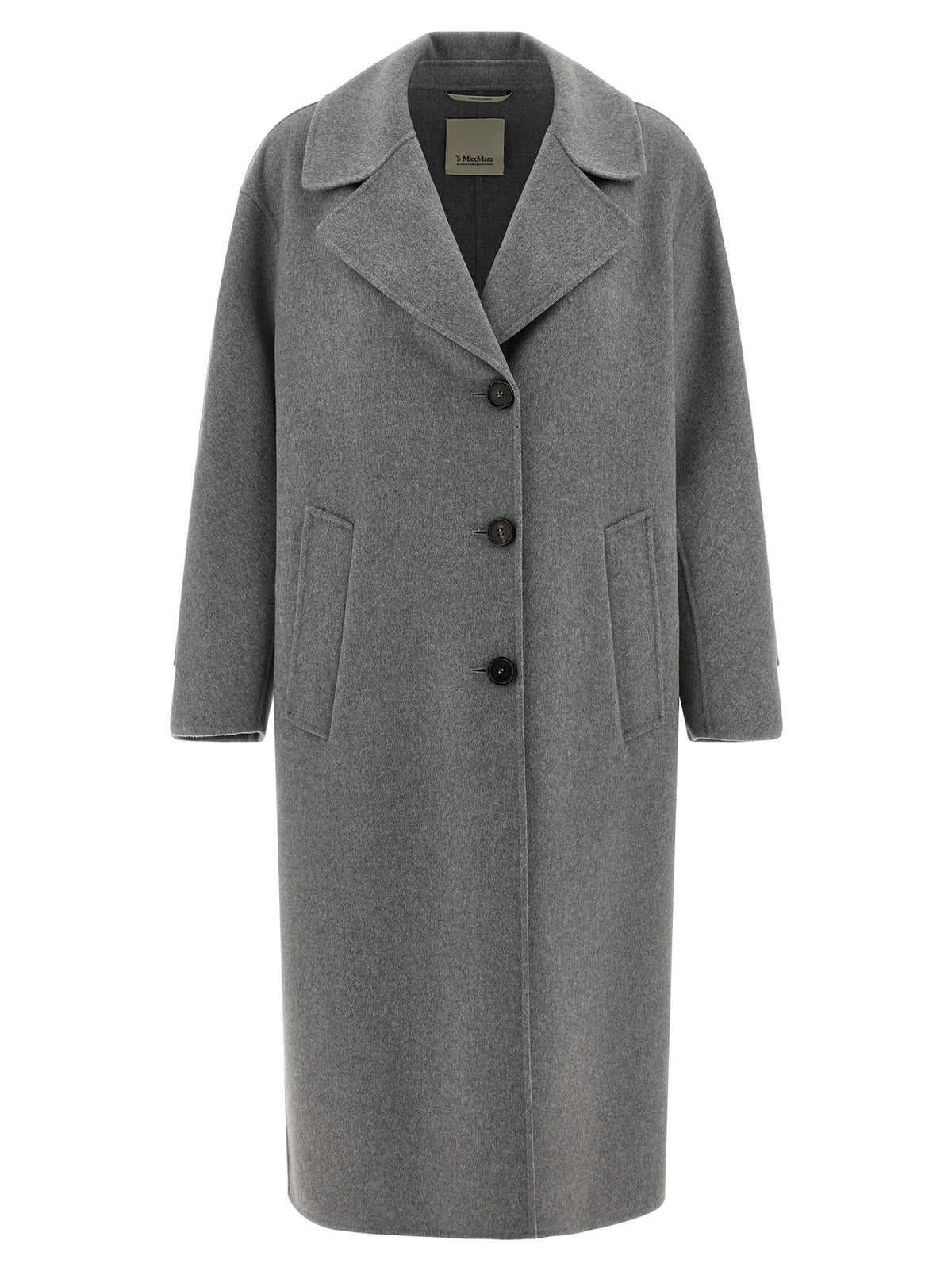 2026 New Arrival 'S Max Mara Gray Virgin Wool Coat