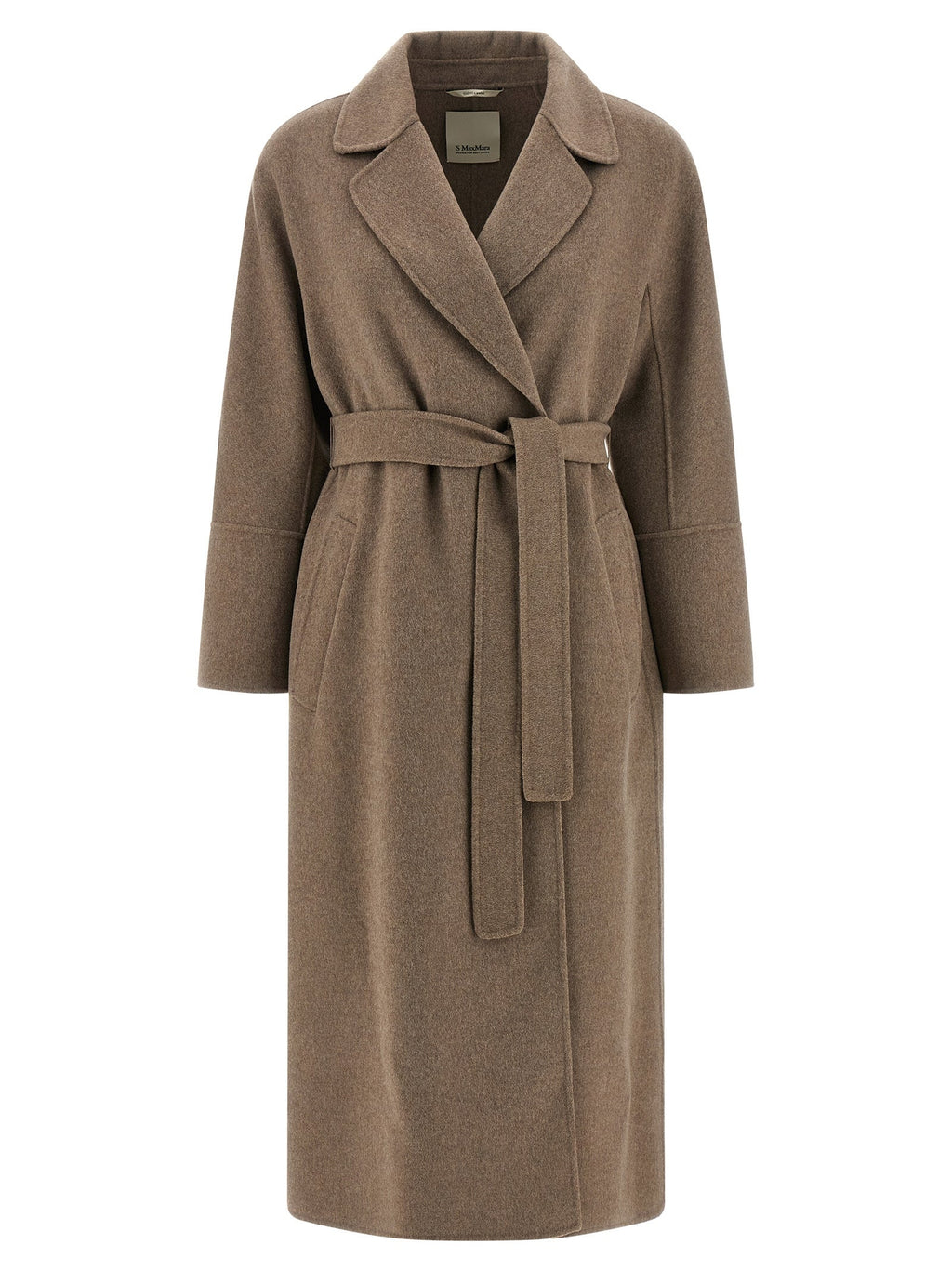 2026 New Arrival 'S Max Mara Brown Virgin Wool Coat