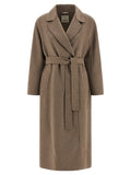 2026 New Arrival 'S Max Mara Brown Virgin Wool Coat