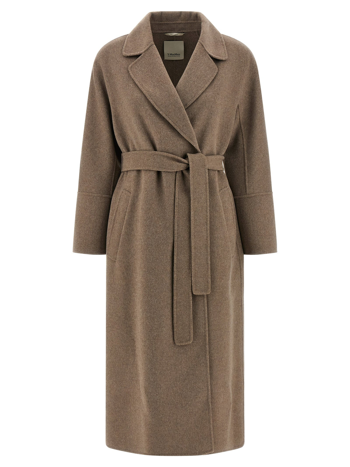 2026 New Arrival 'S Max Mara Brown Virgin Wool Coat