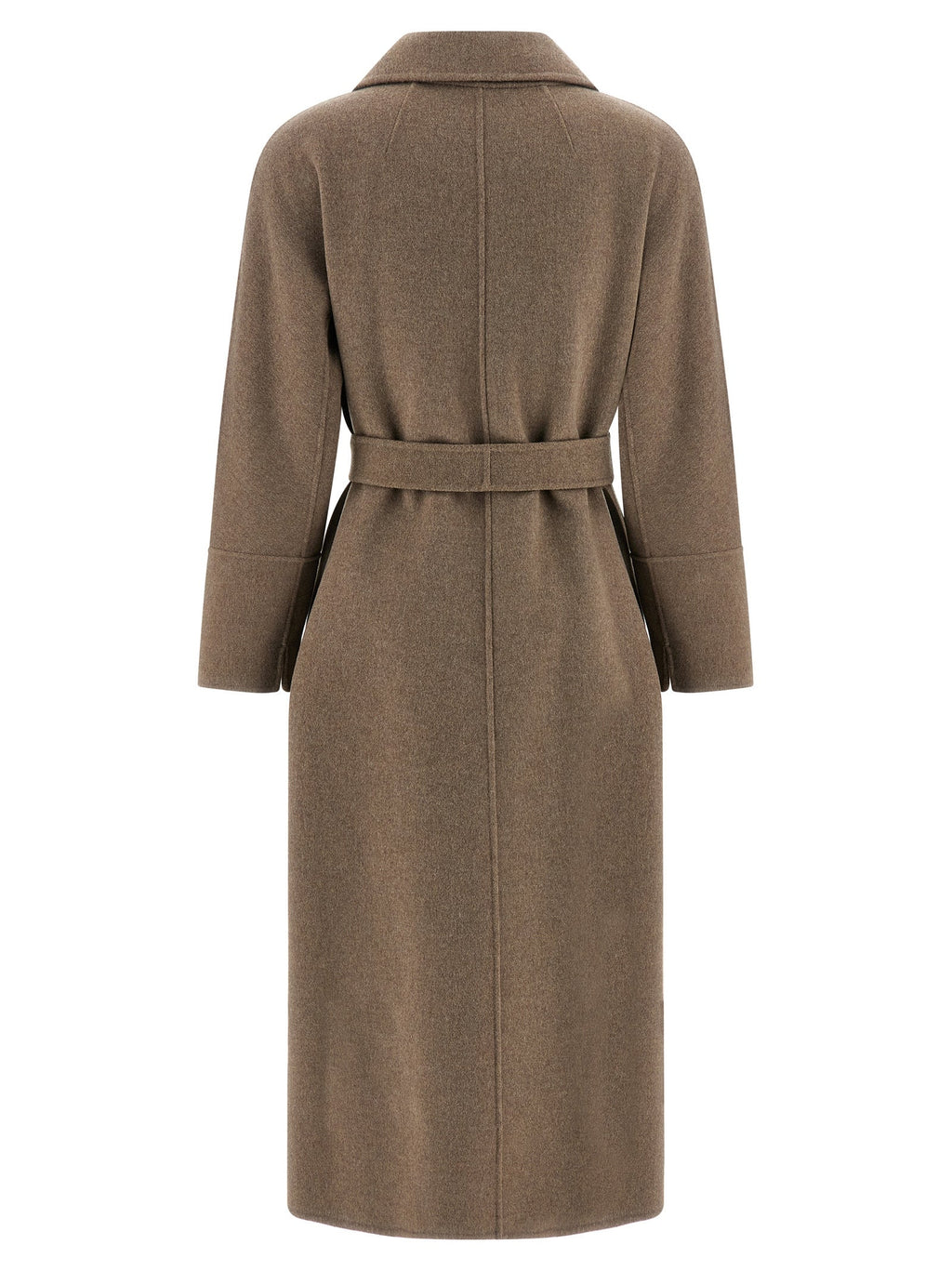 2026 New Arrival 'S Max Mara Brown Virgin Wool Coat