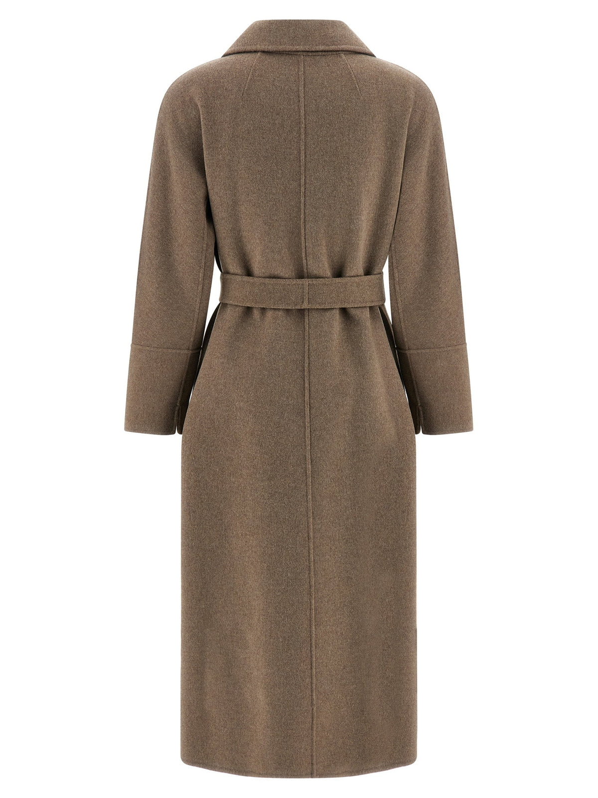 2026 New Arrival 'S Max Mara Brown Virgin Wool Coat
