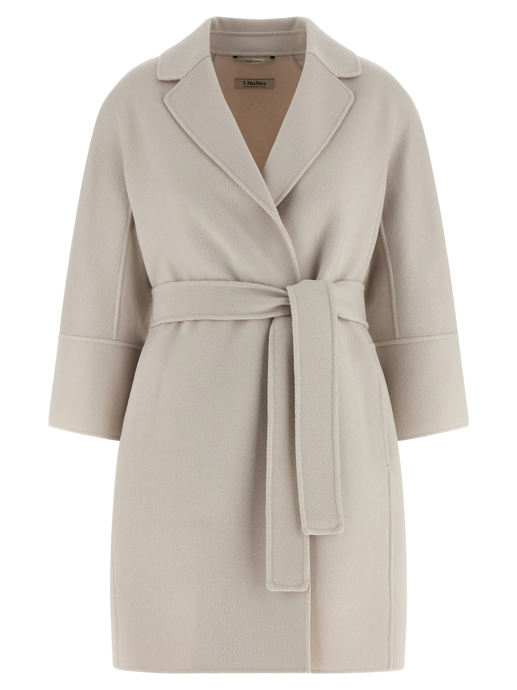 2026 New Arrival 'S Max Mara Beige Virgin Wool Coat