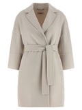 2026 New Arrival 'S Max Mara Beige Virgin Wool Coat