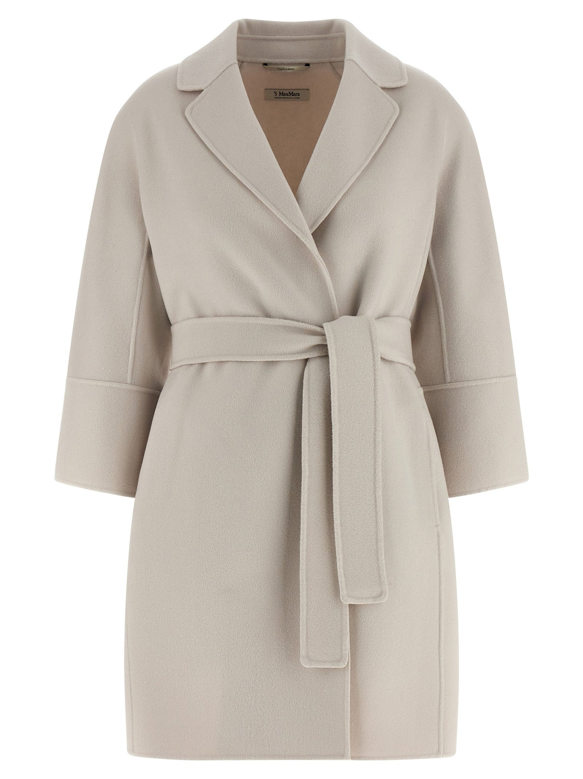 2026 New Arrival 'S Max Mara Beige Virgin Wool Coat