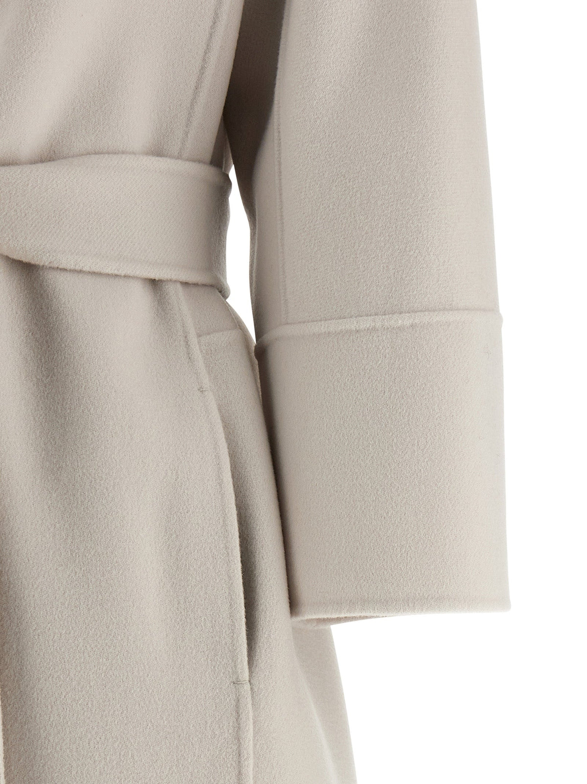 2026 New Arrival 'S Max Mara Beige Virgin Wool Coat