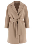 2026 New Arrival 'S Max Mara Beige Virgin Wool Coat