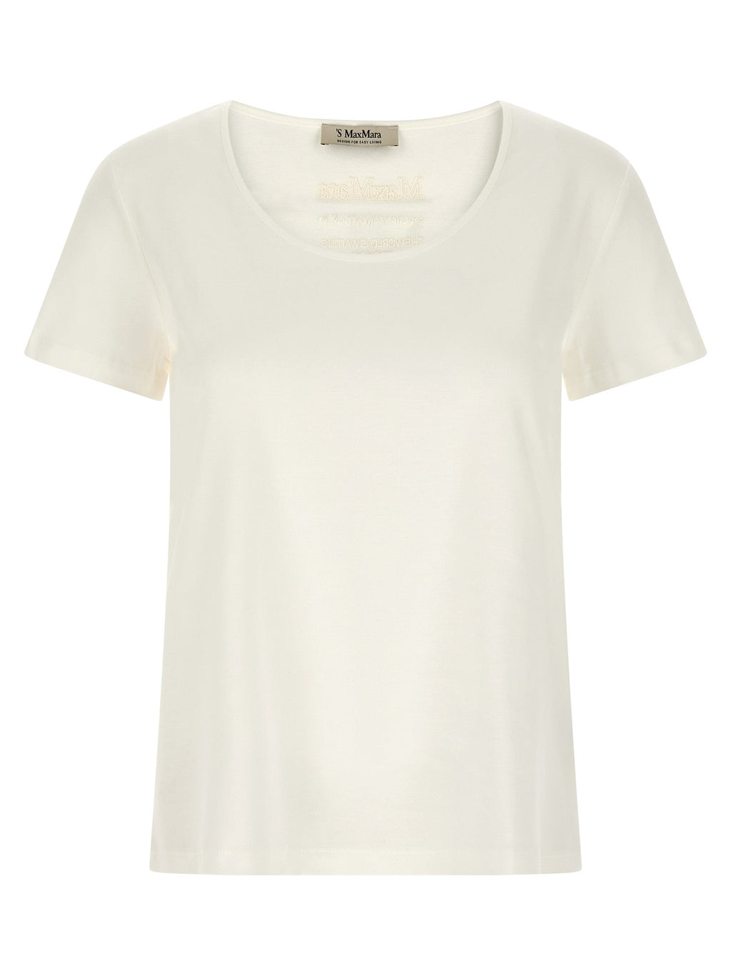 2026 New Arrival 'S Max Mara White Cotton T-Shirt