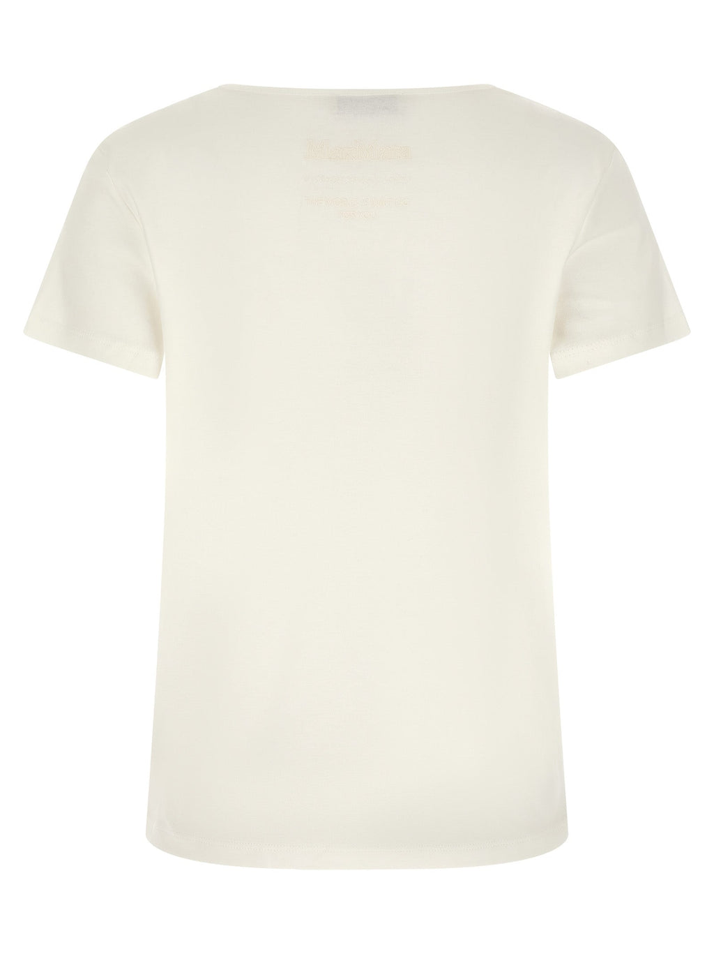 2026 New Arrival 'S Max Mara White Cotton T-Shirt