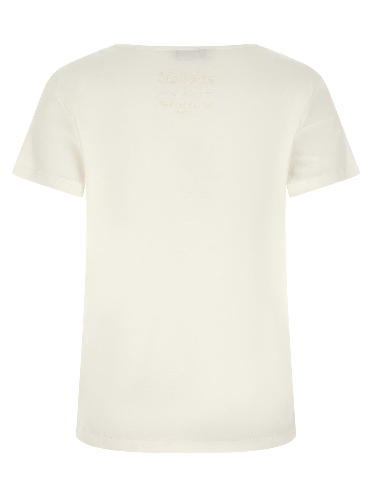 2026 New Arrival 'S Max Mara White Cotton T-Shirt