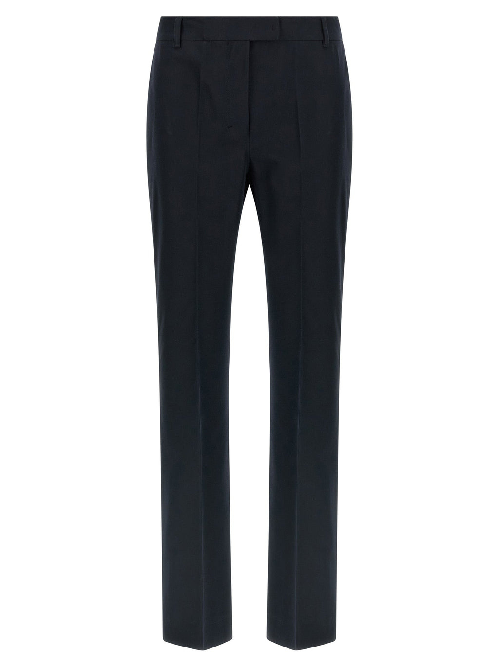 2026 New Arrival 'S Max Mara Blue Cotton Flared Pants