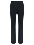 2026 New Arrival 'S Max Mara Blue Cotton Flared Pants