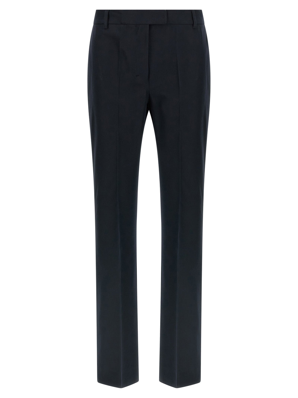 2026 New Arrival 'S Max Mara Blue Cotton Flared Pants