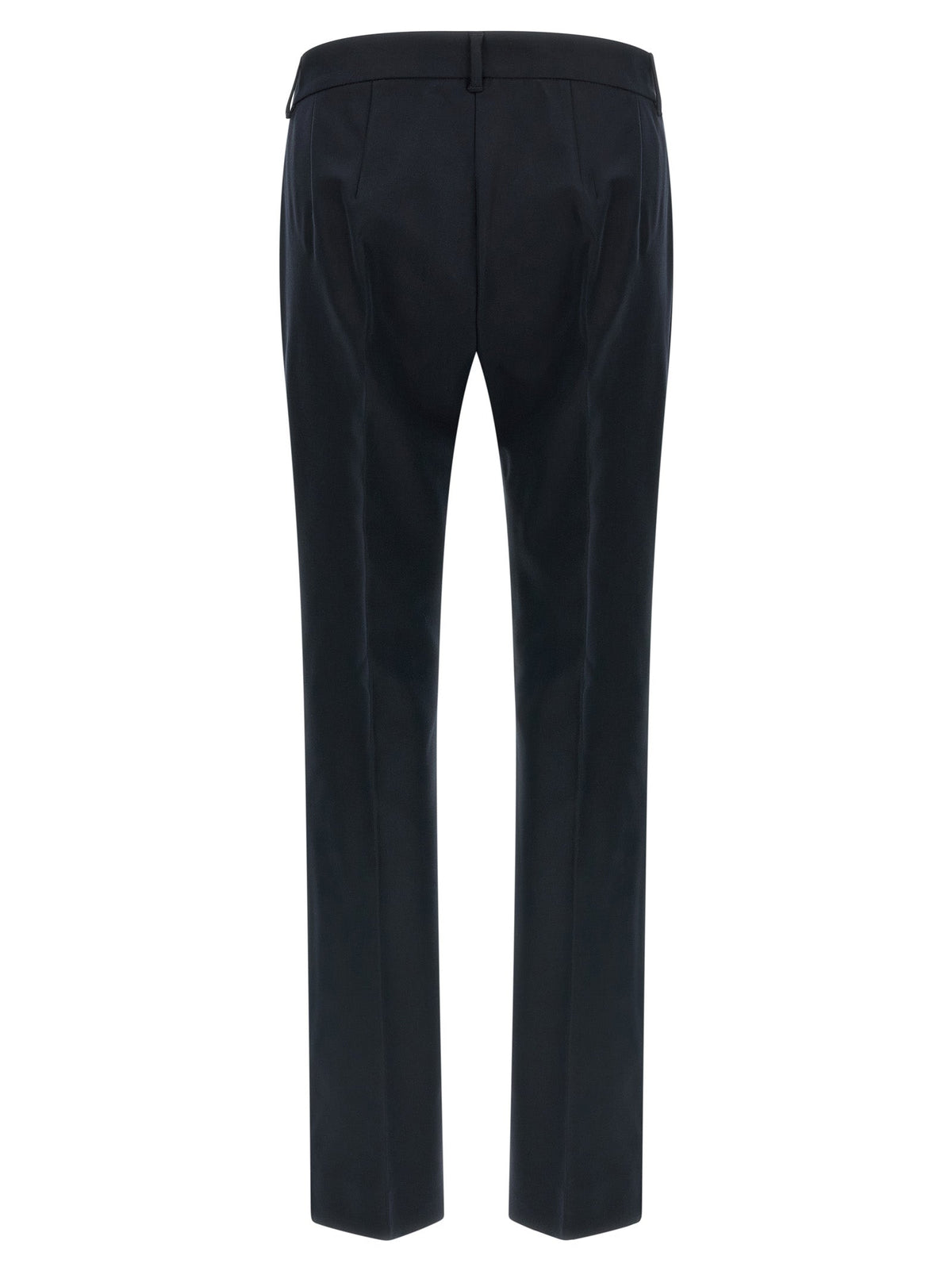 2026 New Arrival 'S Max Mara Blue Cotton Flared Pants