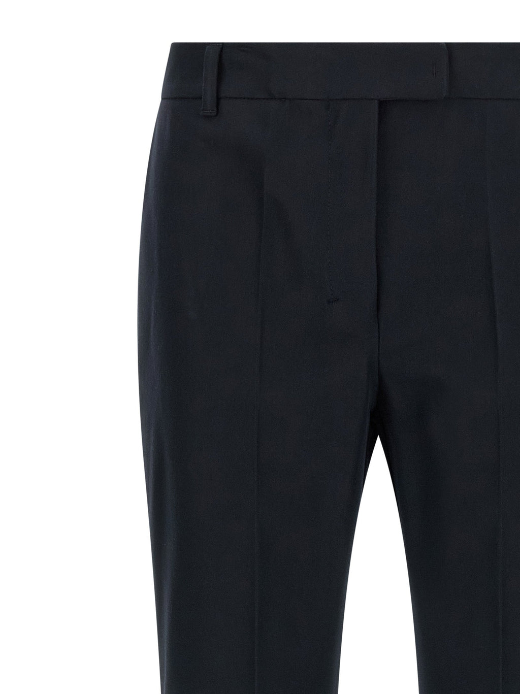 2026 New Arrival 'S Max Mara Blue Cotton Flared Pants