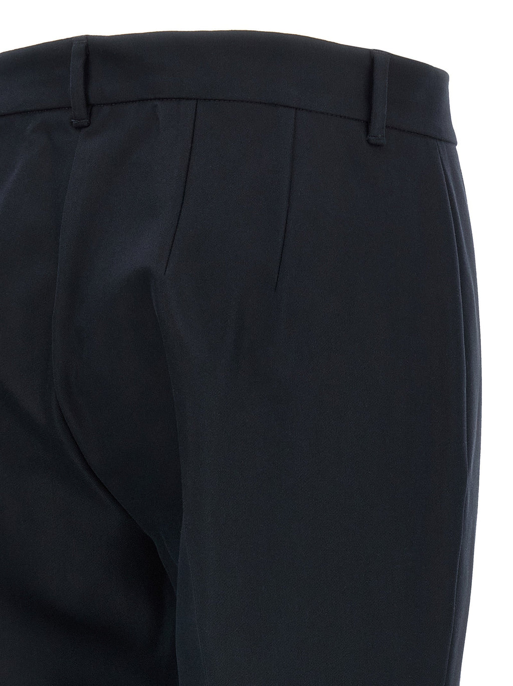 2026 New Arrival 'S Max Mara Blue Cotton Flared Pants