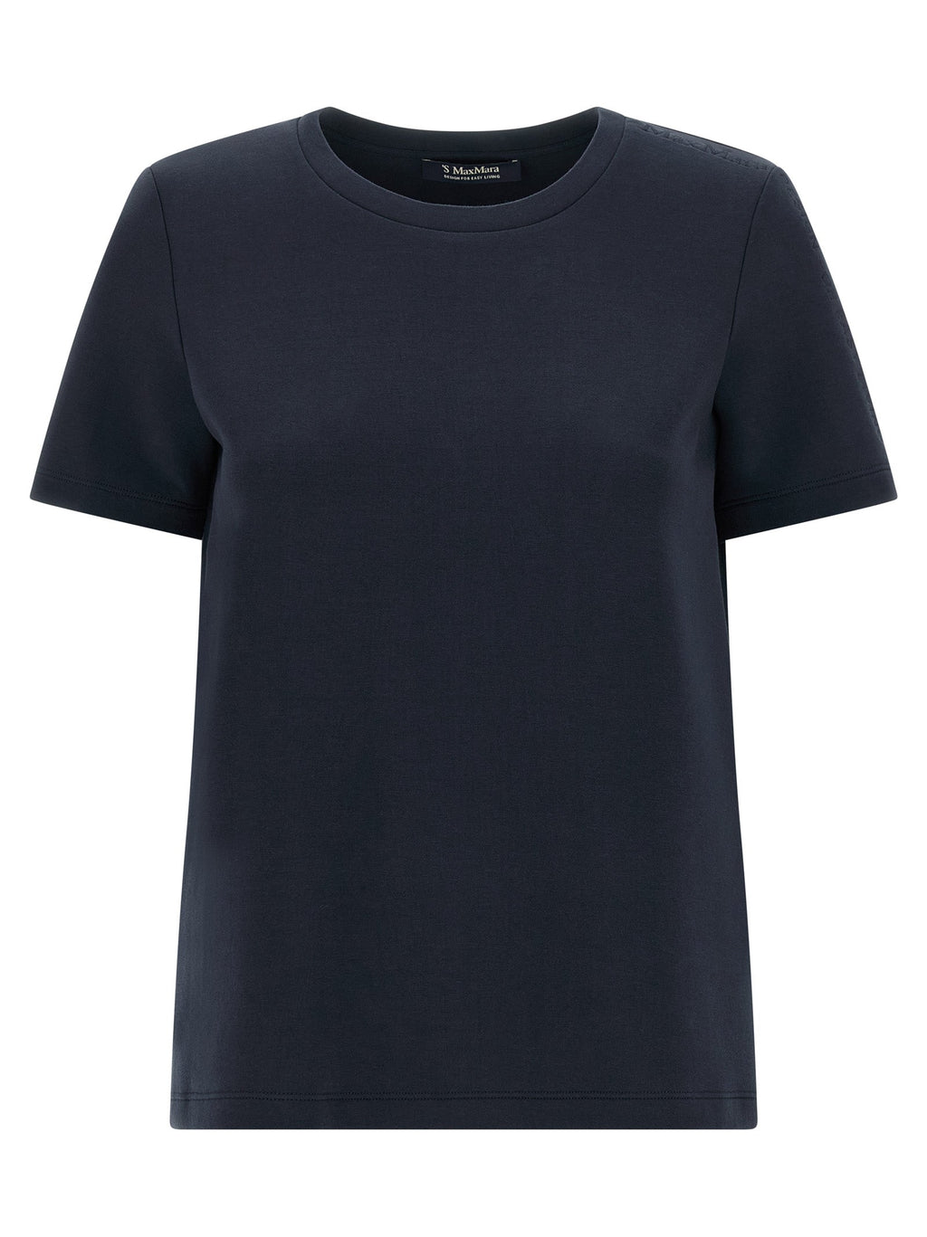2026 New Arrival 'S Max Mara Blue Cotton T-Shirt