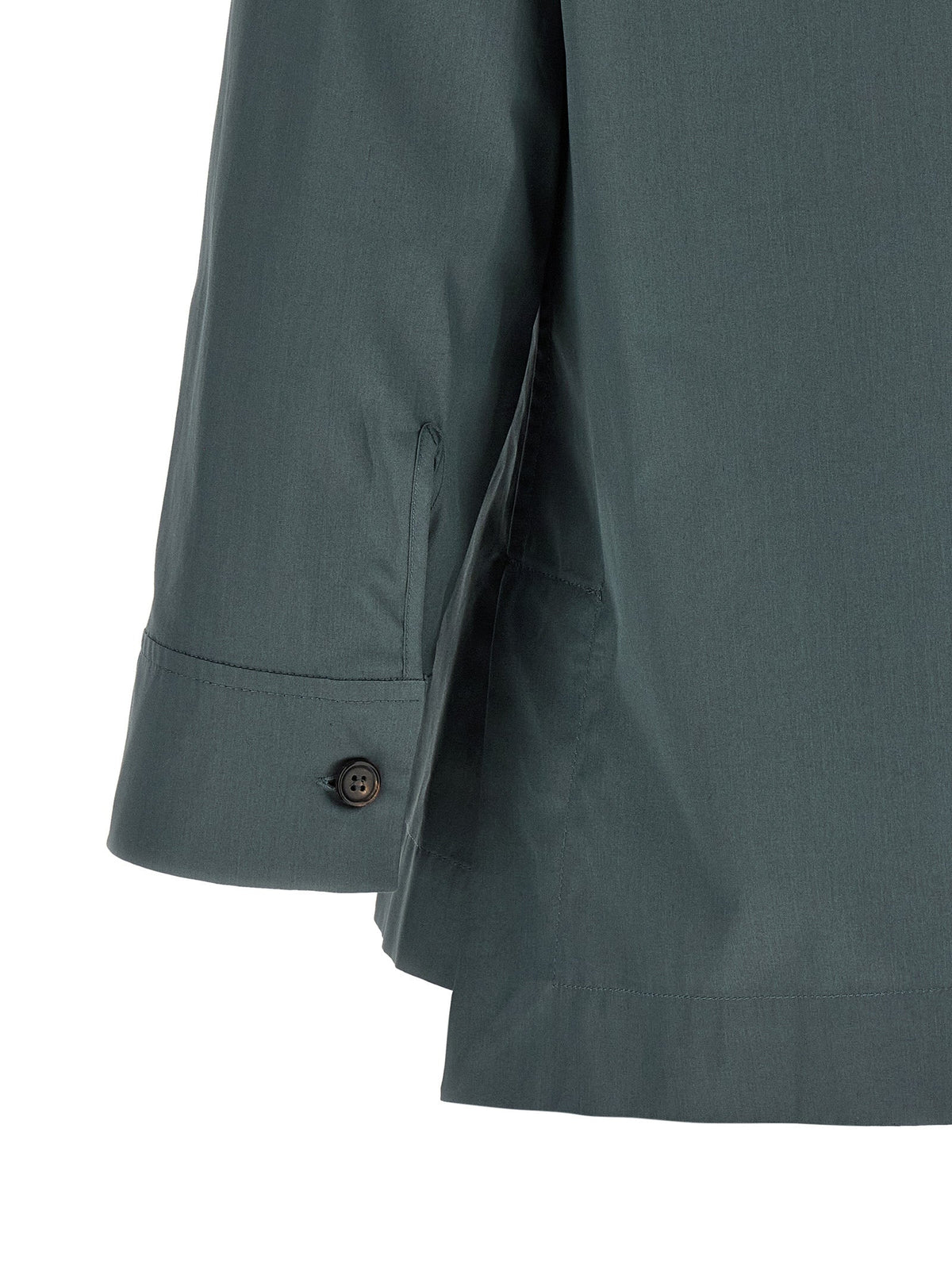 2026 New Arrival 'S Max Mara Gray Cotton Blouse