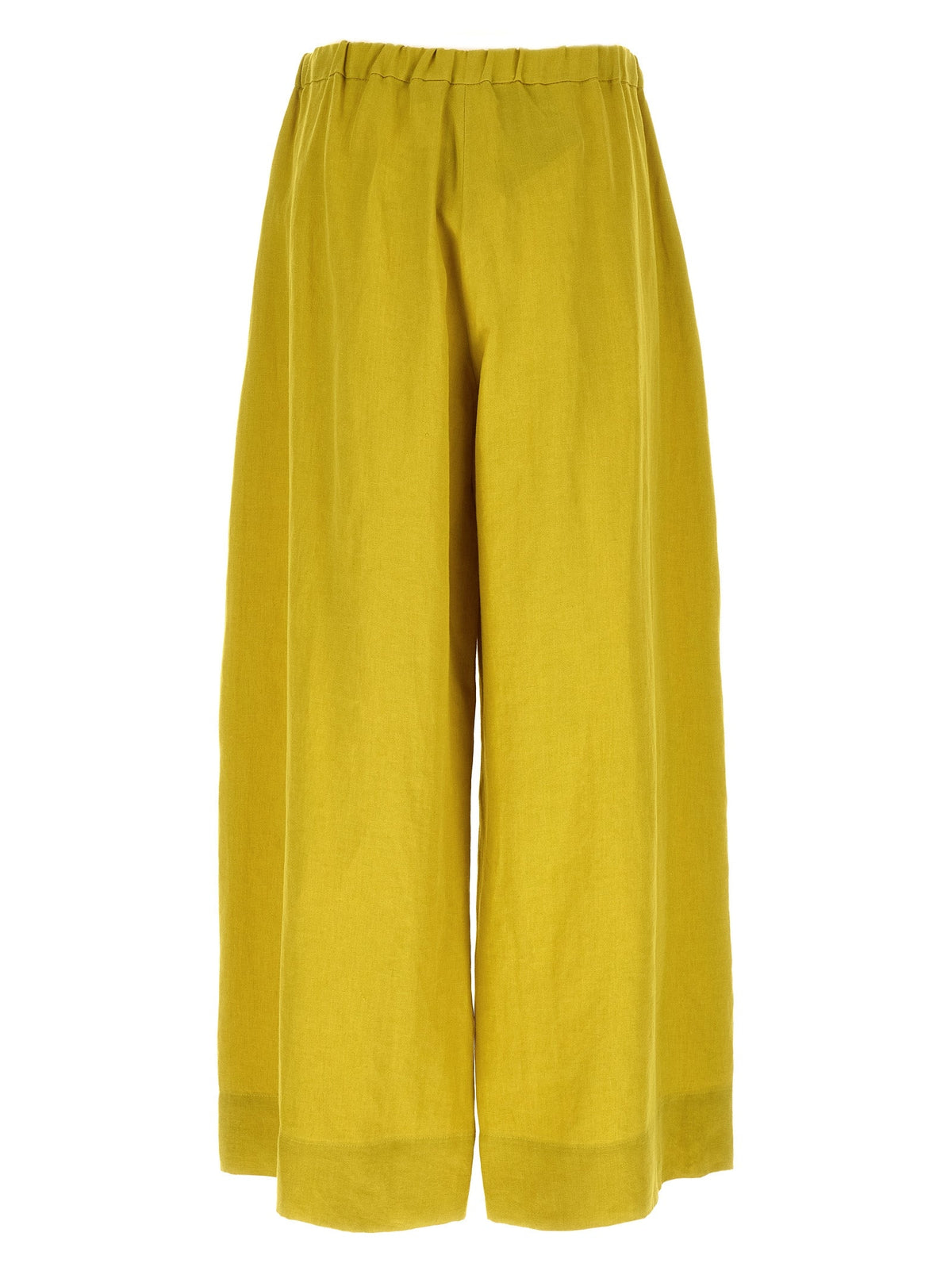 2026 New Arrival 'S Max Mara Bicolor Linen Casual Pants