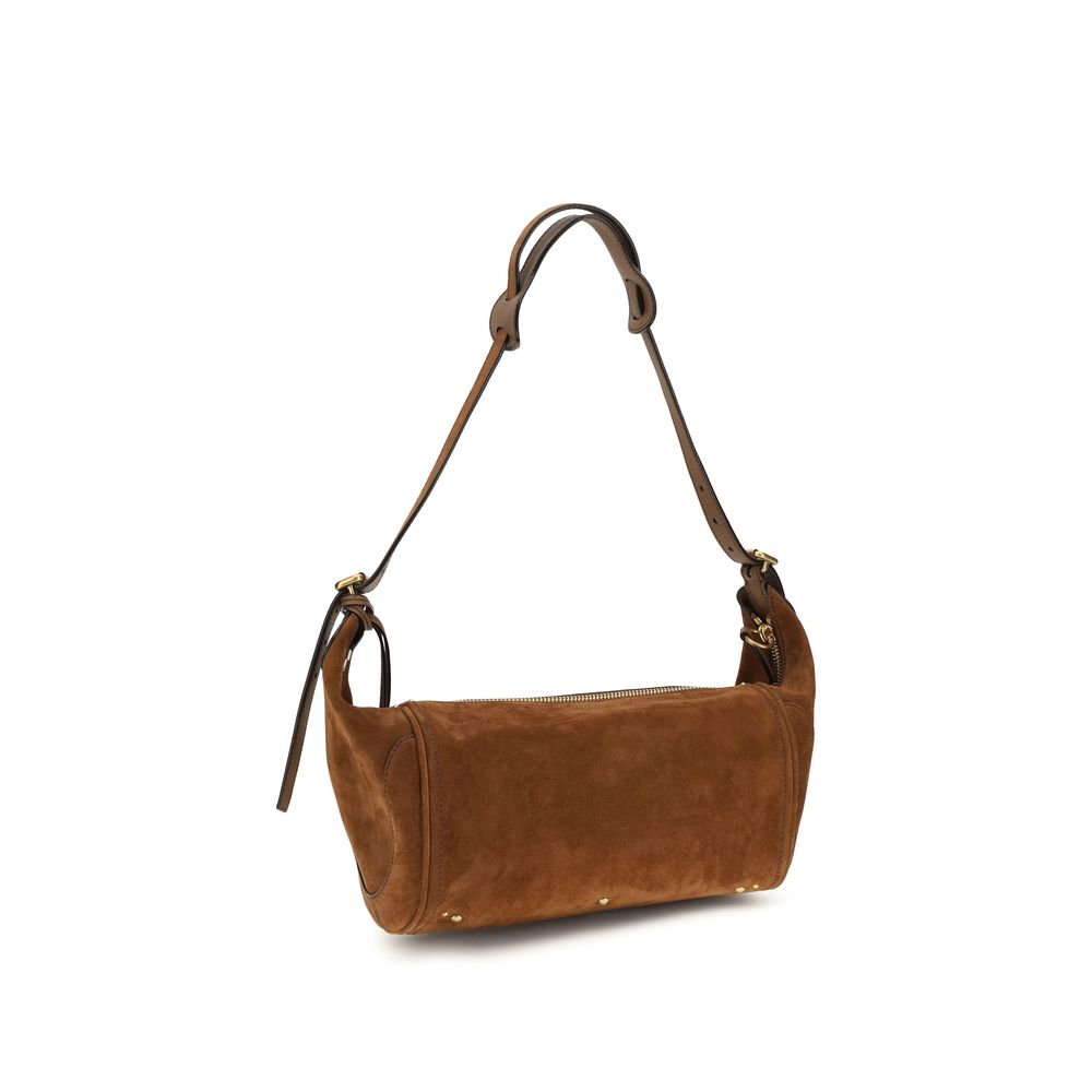 2026 New Arrival Chloé Brown Calf Leather Bos Taurus Shoulder Bag