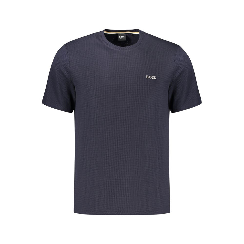 2026 New Arrival Hugo Boss Blue Cotton Men's T-Shirt