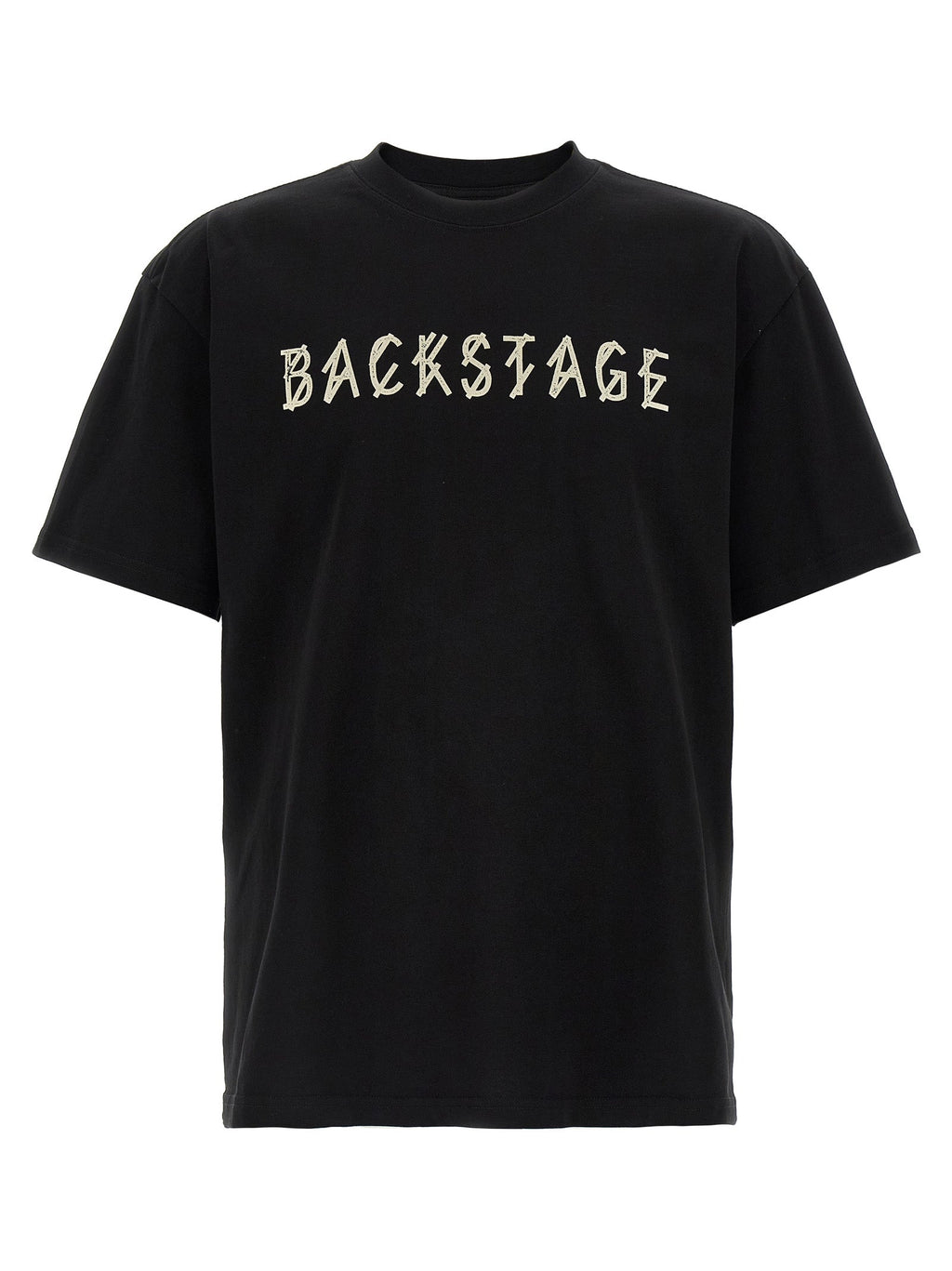 2026 New Arrival 44 Label Group Black Cotton T-Shirt