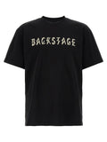 2026 New Arrival 44 Label Group Black Cotton T-Shirt