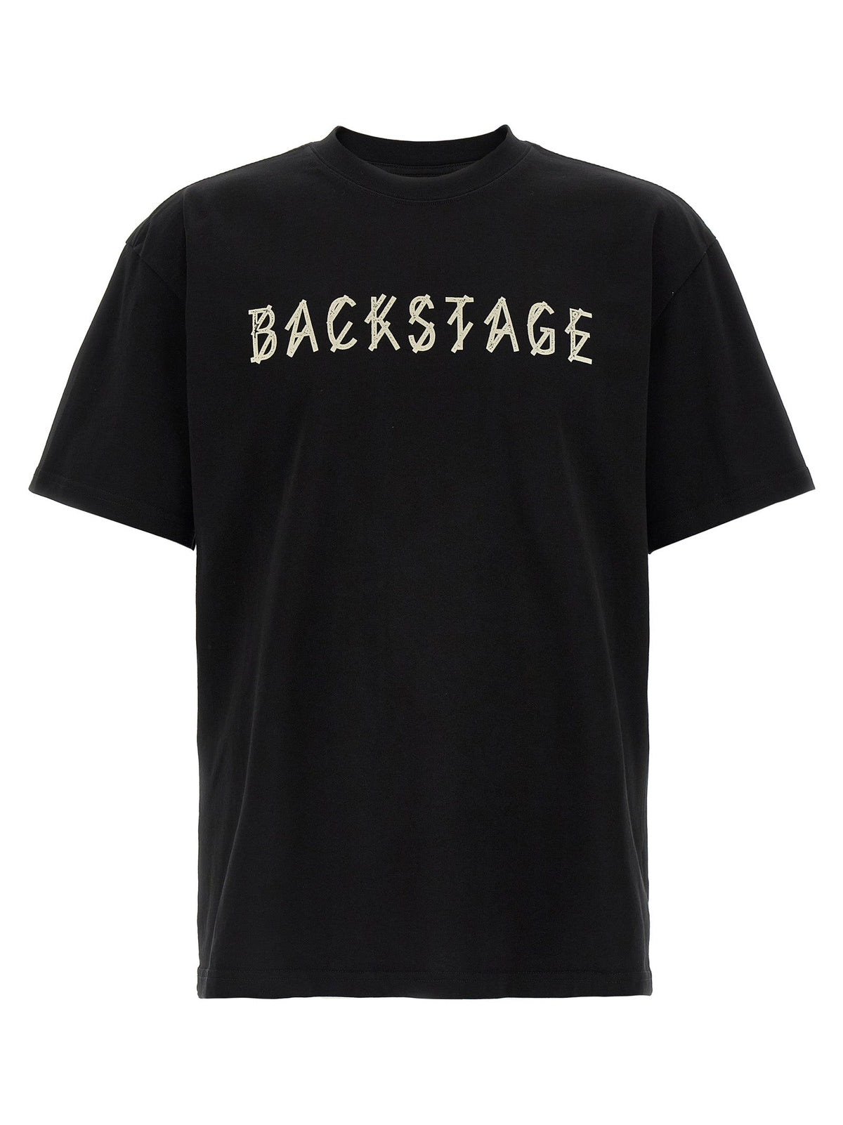 2026 New Arrival 44 Label Group Black Cotton T-Shirt