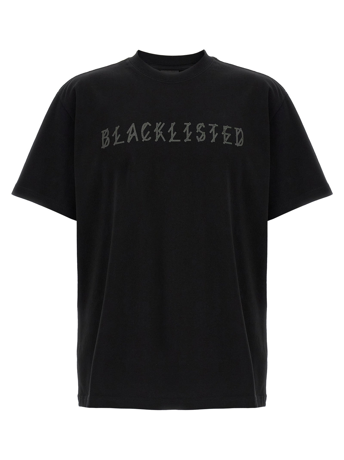 2026 New Arrival 44 Label Group Black Cotton T-Shirt