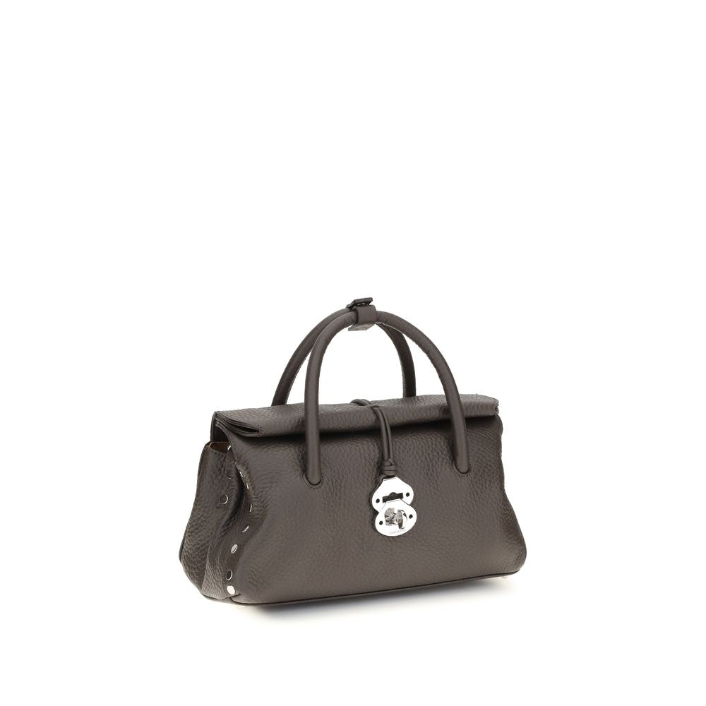 2026 New Arrival Zanellato Brown Calf Leather Bos Taurus Shoulder Bag