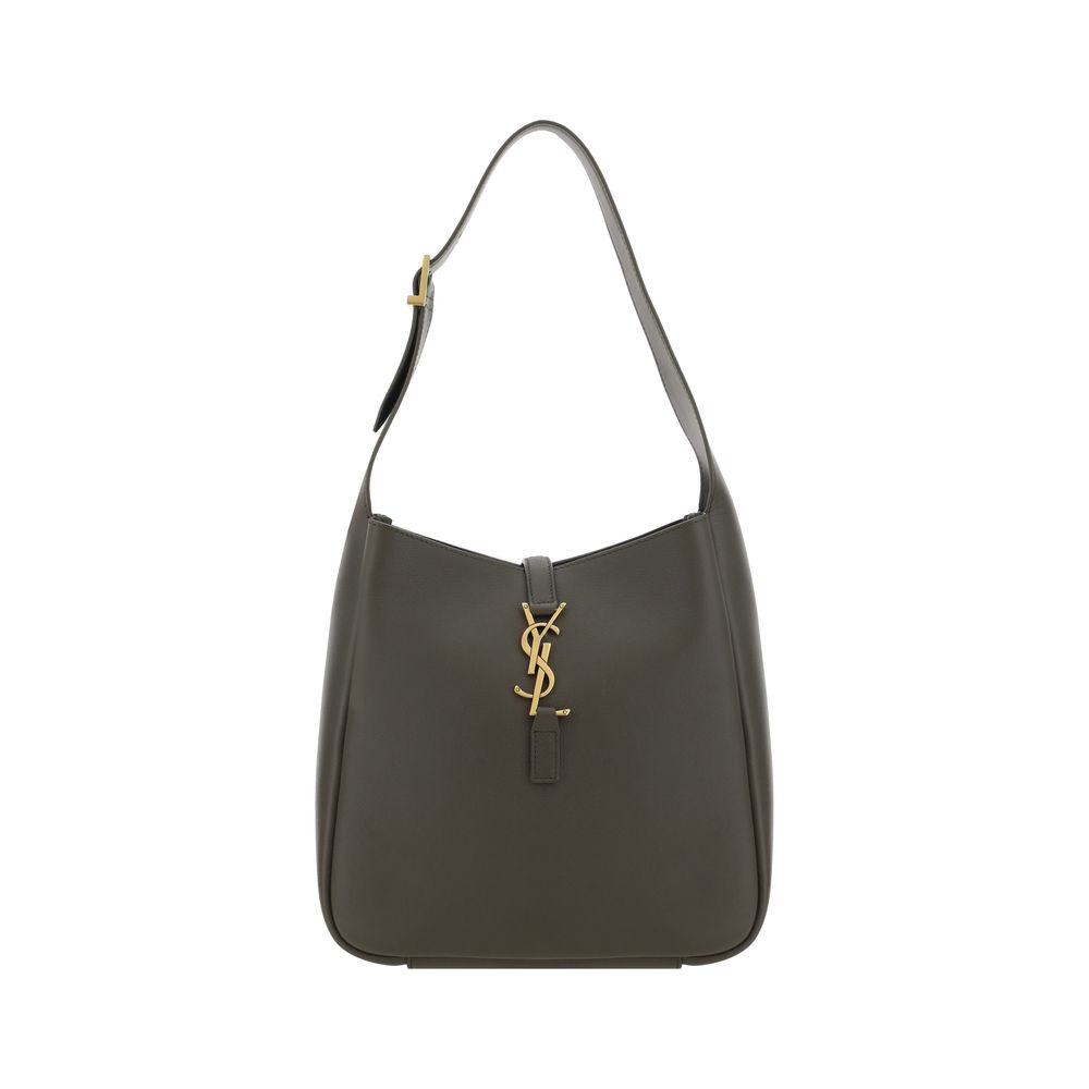 2026 New Arrival Saint Laurent Bicolor Calf Leather Bos Taurus Shoulder Bag