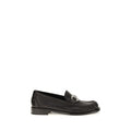 2026 New Arrival Ferragamo Black Calf Leather Bos Taurus Slip-On Loafers