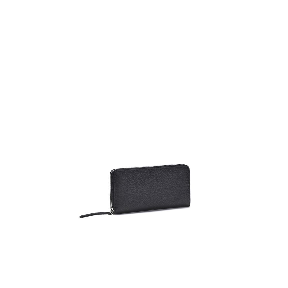 2026 New Arrival Maison Margiela Black Calf Leather Bos Taurus Wallet