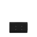2026 New Arrival Maison Margiela Black Calf Leather Bos Taurus Wallet