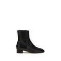 2026 New Arrival Herbert Levine Black Calf Leather Bos Taurus Ankle Boots