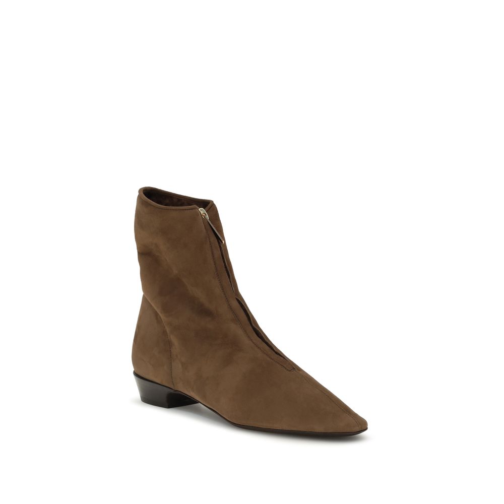 2026 New Arrival Herbert Levine Brown Calf Leather Bos Taurus Ankle Boots