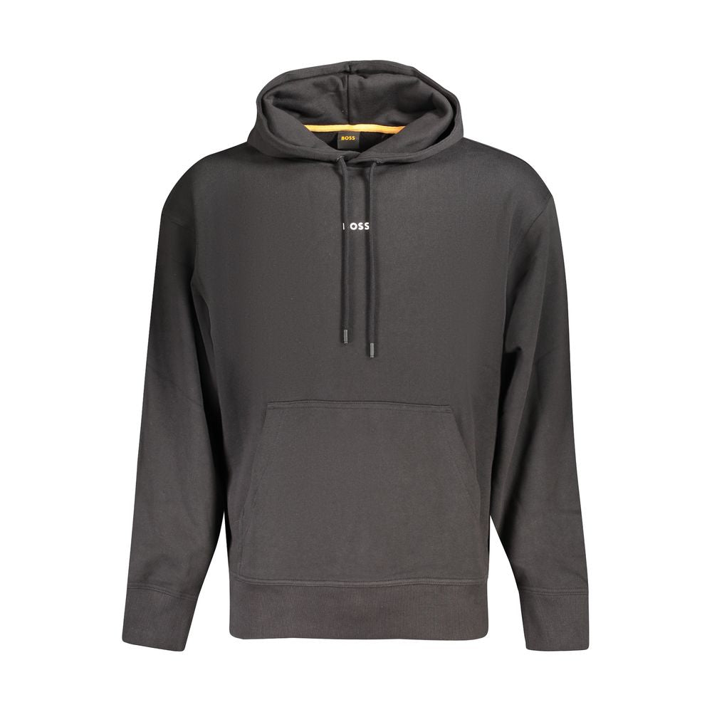 2026 New Arrival Hugo Boss Black Cotton Men's Hoodie