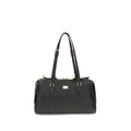 2026 New Arrival Dolce & Gabbana Black Calf Leather Bos Taurus Shoulder Bag
